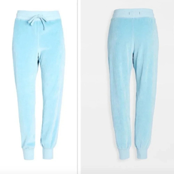 NWT AMO Velour Sweatpants Sky XL - Picture 1 of 9